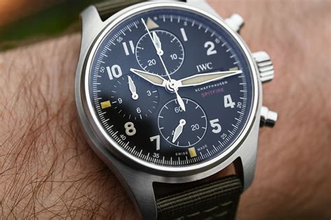 iwc pilot's watch chronograph prezzo|iwc pilot spitfire chronograph 41mm.